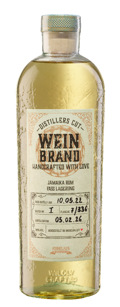 Produktbild: Distillers Cut Weinbrand Jam. Rum Fass